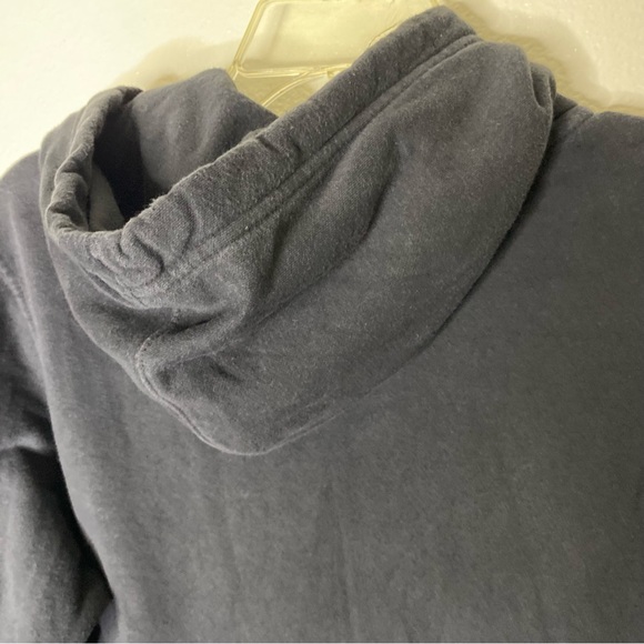 The North Face Hooded Sweatshirt Mens Size M Medium Black Sweater Winter - Picture 9 of 12